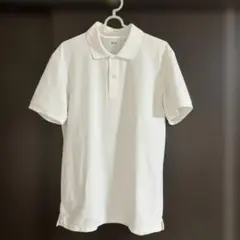 UNIQLO ホワイト ポロシャツ L