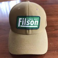 美品　希少　フィルソン　FILSON オイルドロガーキャップ