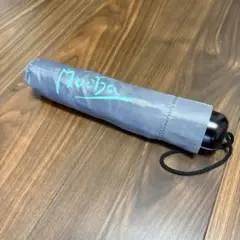アルフォンスミュシャ 折りたたみ傘 グレー