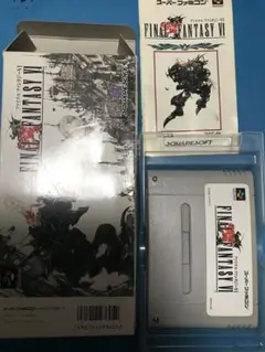 ファイナルファンタジー6 スーパーファミコンソフト 箱説明書付き SFC