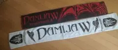 着払いDAMIJAW マフラータオル 2枚セット