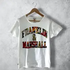 【イタリア製】FRANKLIN &MARSHALL Tee ホワイト M