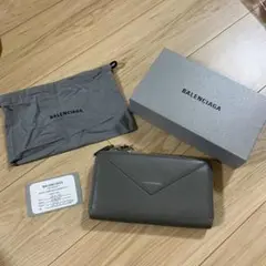 BALENCIAGA ペーパーコンチネンタル ジップアラウンドウォレット