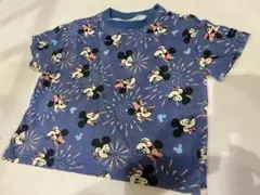 ミッキー ミニー プリント Tシャツ 95cm ディズニー