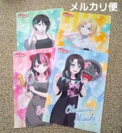ファミリーマート　バンドリ　クリアファイル　四枚