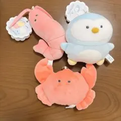 つぶらな瞳の水族館　むぎゅぬい　その2 その3 セット