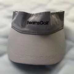 BeamsGolf グレー バイザー