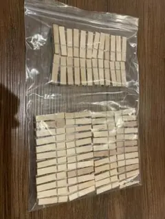 木製クリップ（72個）