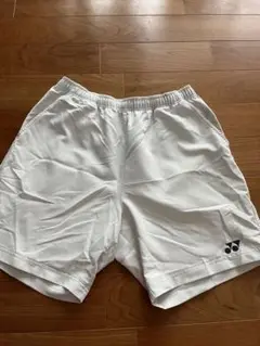 YONEX ホワイト ショートパンツ Lサイズ