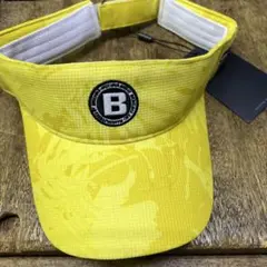 サンプル　BRIEFING イエロー　サンバイザー　調整可能　ブリーフィング