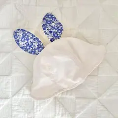 耳付き ベビー帽子 cottoli