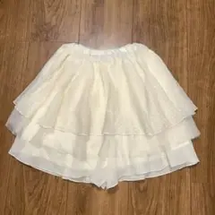 スカート レース アイボリー 白 ホワイト Fiorucci キッズ