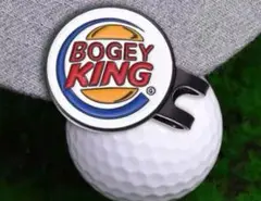 ゴルフマーカー BOGEY KING burger king マグネット