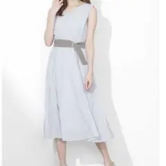 新品　JILL by JILL STUART ドットティアドワンピース　グレー