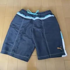 PUMA プーマ　水着 160サイズ グレー/青/白　男の子用