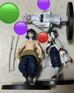 【★最終価格★】★鬼滅の刃　胡蝶しのぶ　伊之助　　　下弦ノ五　フィギュア　3点★