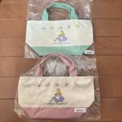 【新品未開封】不思議の国のアリス ポーチ ミニトートバッグ