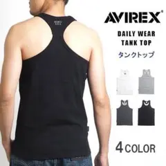 AVIREX ブラック タンクトップSサイズ