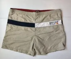 NAUTICA NS-83 ベージュショート　パンツ　XL 水陸両用