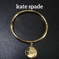 【匿名配送】kate spade ケイトスペード バングル タグ ゴールド