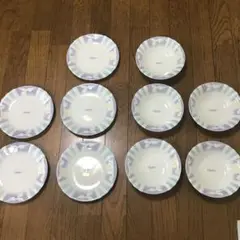 Chrition 花柄　プレート & サラダボール　各5枚セット