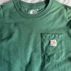 Carhartt 緑色 長袖カットソー