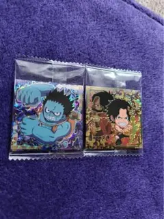 ワンピースウエハースシール2枚セット