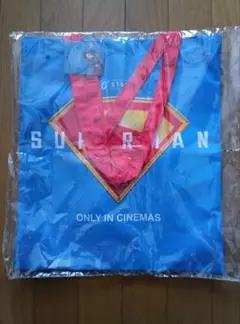 映画「スーパーマン」オリジナルトートバッグ　キャンペーン当選品　森永　inゼリー