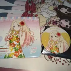 学マス スイパラ 缶バッチ＆コースター 十王星南