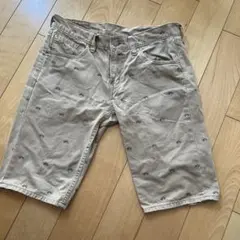 Levi's デザイン ショートパンツ ベージュ Mサイズ