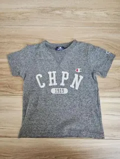 【ChampionベビーTシャツ】グレー95cm