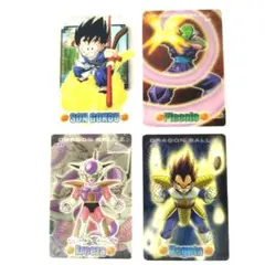 ドラゴンボールZ グミ カード BANDAI 2003 4枚