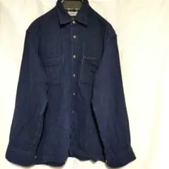 SIMPLE LIFE 長袖シャツ トップス ブルー サイズM