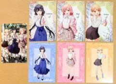 俺ガイル 公園デート 描き下ろし イラストカード 7種セット