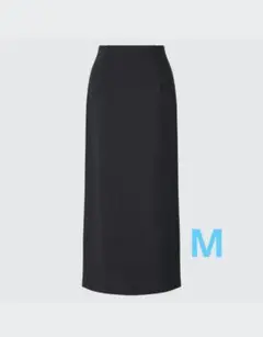ユニクロ ストレッチダブルフェイスナロースカート M 447825