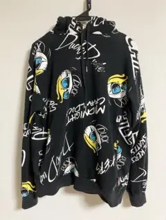 DUCK DUDE パーカー ダックデュード プリントLサイズ
