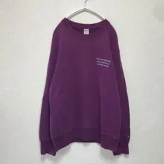【UNIQLO】ユニクロ　パープル アンディ・ウォーホル スウェットシャツ　M