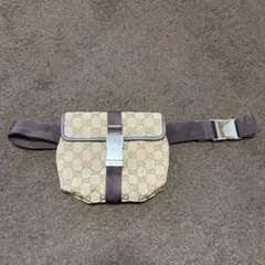 GUCCI ウエストポーチ モノグラム ボディーバッグ