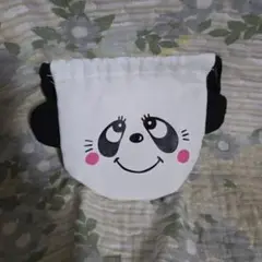 Rune Panda パンダ　巾着袋　内藤ルネ