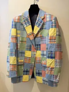 未使用Brooks Brothers パッチワーク テーラードジャケット