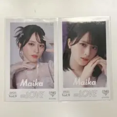 イコラブ 佐々木舞香 ミニフォト vol.9 絶アイ 2種