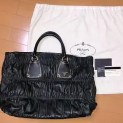 PRADA ナッパレザー ハンドバッグ