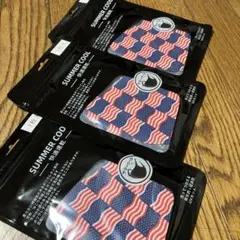 ［新品未使用］サマークール　マスク　UVカット　快適速乾　3枚セット