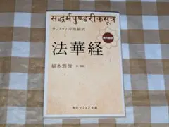 ★サンスクリット版縮訳 法華経 現代語訳 角川ソフィア文庫