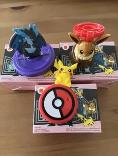 ポケモン フィギュアセット リザードン イーブイ ピカチュウ