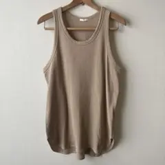 タンクトップ　ワッフル　M size GU