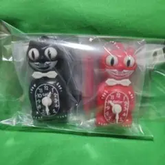 2種 Kit-Cat Klock ミニチュアチャーム ガチャ フィギュア
