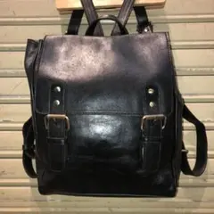 PEAKSPEAK「新品」【本革】『牛革』フラップリュック