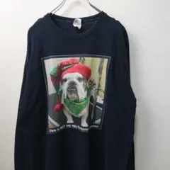 00's USA古着 フルーツオブザルーム プリントTシャツ ブラック 黒 XL