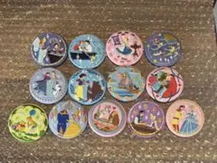 Disney Characters 刺繍缶バッジビスケット 全13種セット